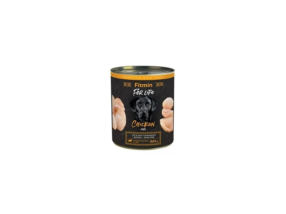 Lage Prijs Fitmin For Life dog konz. Kuřecí 800g