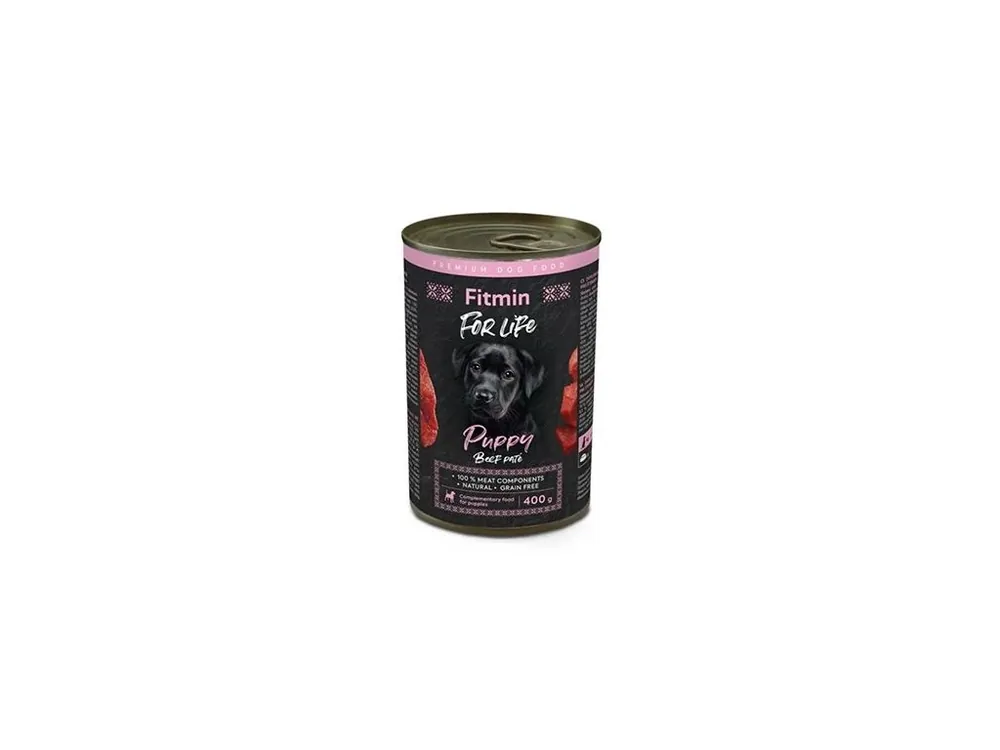 Seizoensaanbieding Fitmin For Life dog konz. pro štěňata Hovězí 400g