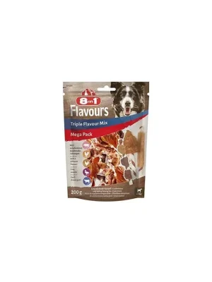 Pochoutka 8in1 Flavours Triple Flav.Mix 200g MEGA PACK Beperkt Aanbod