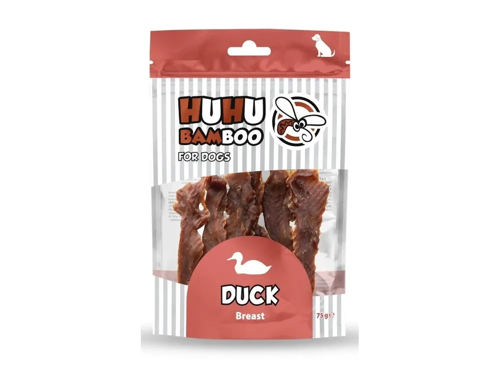Bestseller VO HUHU Dog prsa kachni 75g