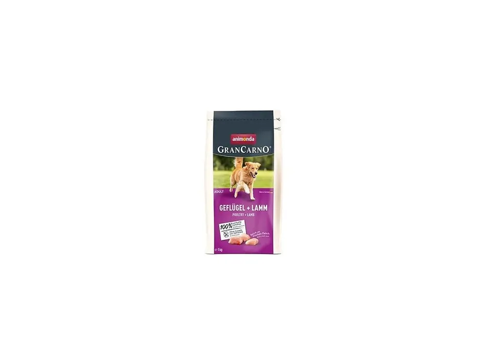 Meest Verkocht Animonda pes GRANCARNO DryFood Adult drůb/jehněčí 1kg