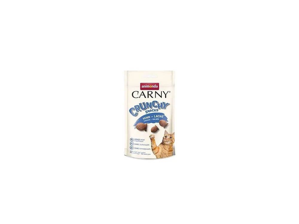 Lage Prijs Animonda kočka CARNY poch. Crunchy kuře/losos 50g