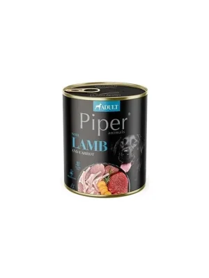 Goedkoop Piper Dog konz. Adult s jehněčím a mrkví 800g