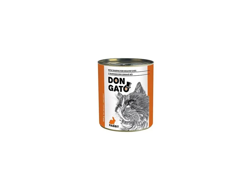 Don Gato cat konz. králičí 850g Exclusieve Aanbieding