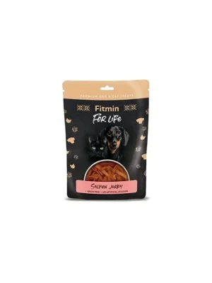 Alleen Vandaag Fitmin FL dog,cat poch. Lososové jerky 70g