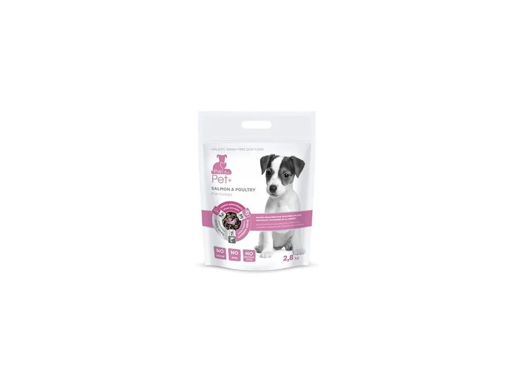 thePet+ Dog Puppy Salmon&Poultry 2,8kg Nieuw