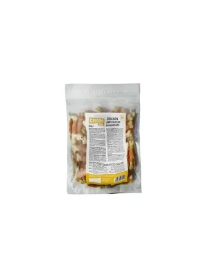 CARODO Dog poch. Kuřecí maso s vápníkovou kostí 500g Tijdelijk Beschikbaar