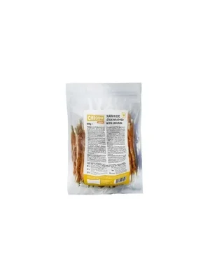 CARODO Dog poch. Kuřecí maso na bůvolí kůži 500g Populair