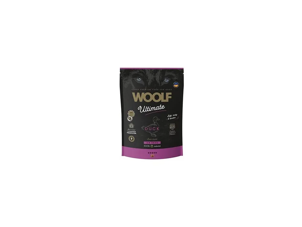 Actieprijs WOOLF Ultimate DogFood Semi-Moist Duck 1kg