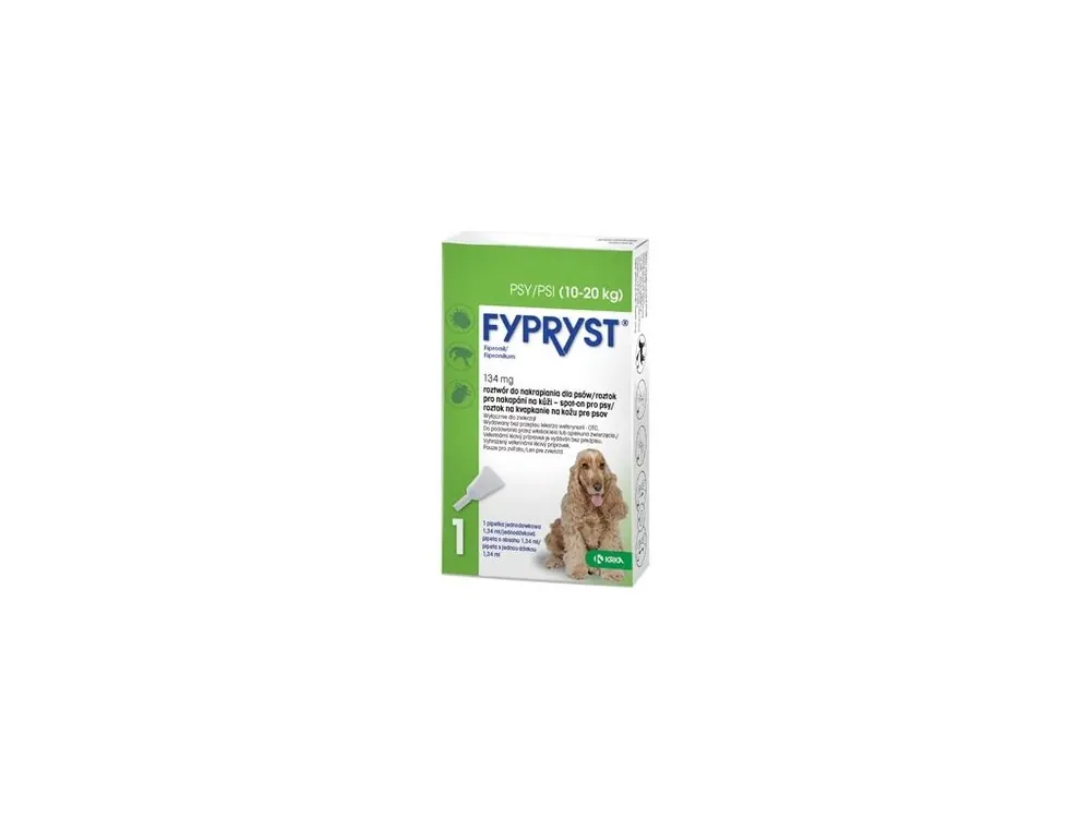 Bestel Nu Fypryst Spot-on Dog M 134mg sol 1x1,34ml (10-20kg)