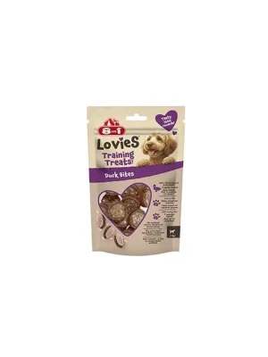 Express Levering Pochoutka 8in1 Lovies Training Treats Duck Bites 90g