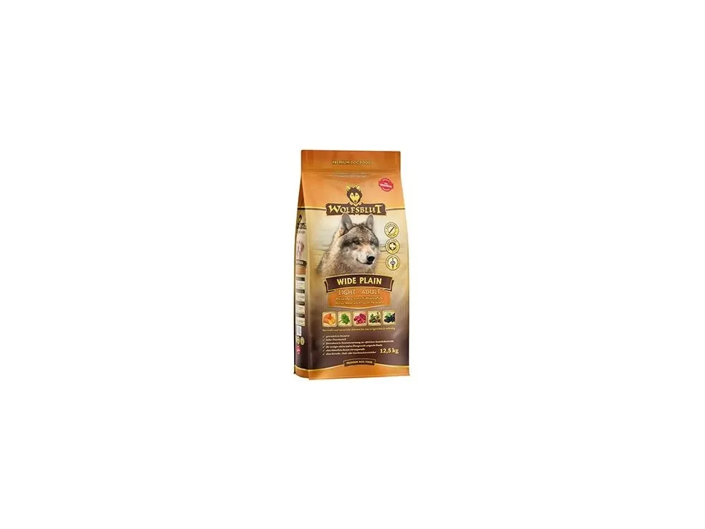 Direct Beschikbaar Wolfsblut Dog Adult Light Wide Plain 12,5kg pošk