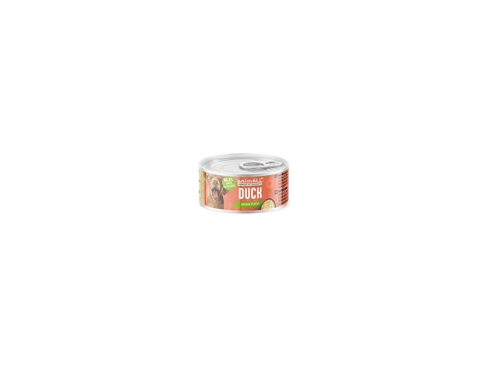 Populair animALL konzerva pes Kachna plátky 80g