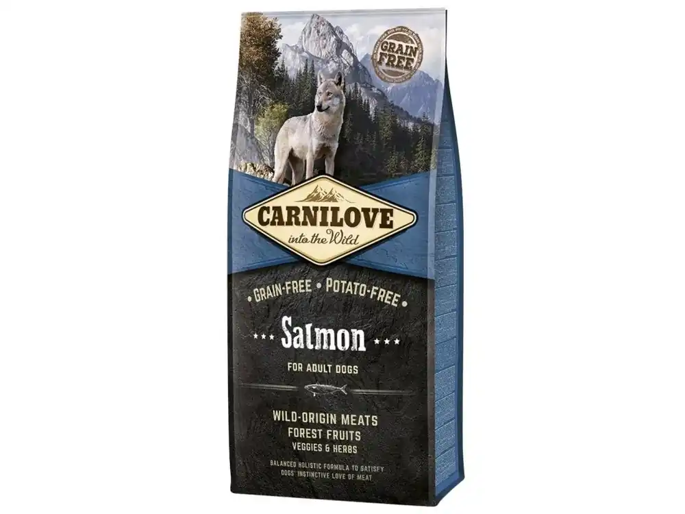 Carnilove Dog Salmon for Adult 12kg (3x4 kg) Speciale Aanbieding