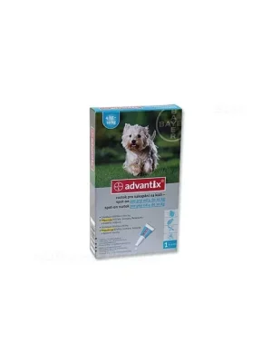 BAYER Advantix Spot-On pro psy 4 - 10 kg (1ml) Actieprijs