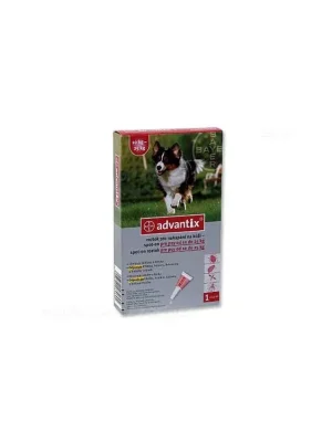 Actieprijs BAYER Advantix Spot-On pro psy 10 - 25 kg (2,5ml)