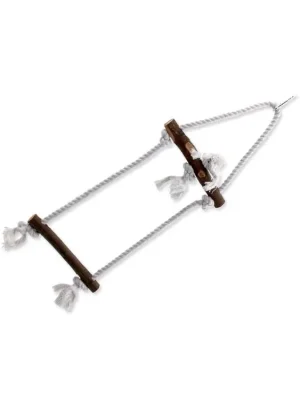 Žebřík BIRD JEWEL provazový + dřevěné příčky 50 cm Koop Vandaag