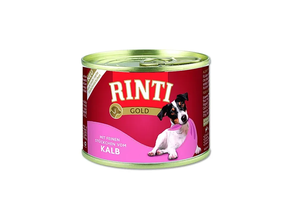Rinti Konzerva Gold telecí 185 g Gecertificeerd