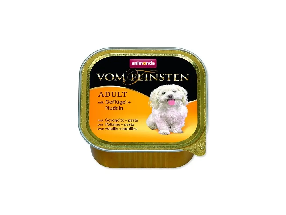 Paštika ANIMONDA Vom Feinsten drůbež + těstoviny 150g Laatste Kans