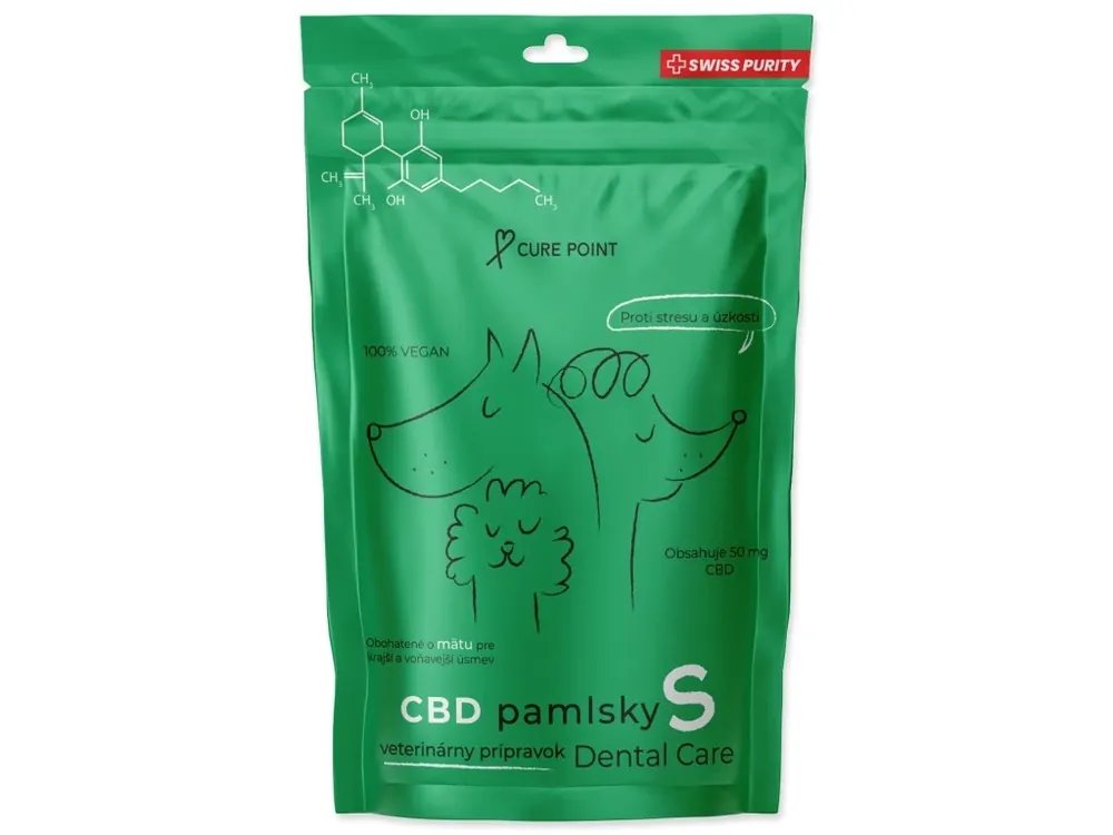 Pochoutka CBD Dental Care 100g Bestel Nu