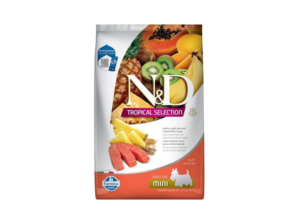 N&D TROPICAL SELECTION Dog LG Salmon Adult Mini Must-Have