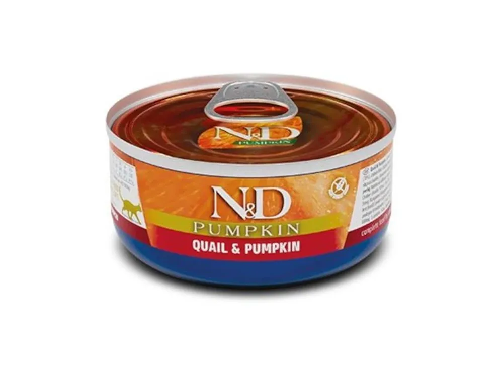 Betrouwbaar N&D PUMPKIN Cat konz. Quail & Pumpkin 70 g
