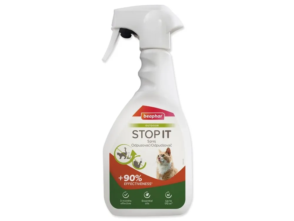 Lage Prijs Sprej Beaphar STOP IT venkovní pro kočky 500ml