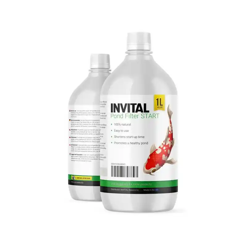 Direct Verzonden Gelové bakterie do filtru INVITAL Pond Filter Start 1000ml