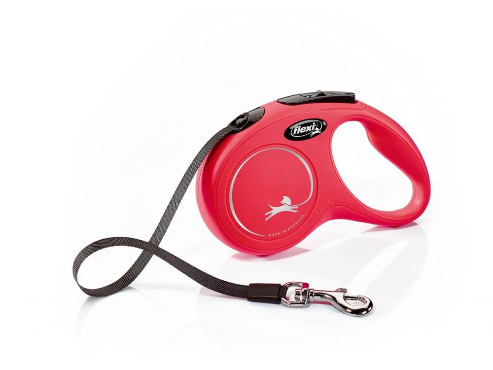 Koop Vandaag Vodítko Flexi New Classic S pásek 5m/15kg červená