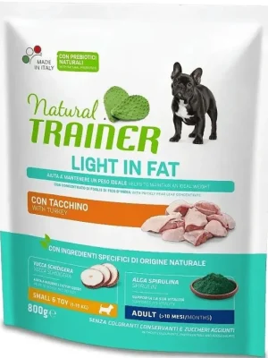 Hoge Kwaliteit TRAINER Natural Ideal Weight Mini Adult drůbeží 800g