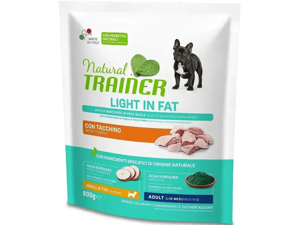 Hoge Kwaliteit TRAINER Natural Ideal Weight Mini Adult drůbeží 800g