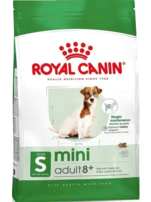 Dagaanbieding Royal Canin Dog Mini Adult 8+ 2 kg