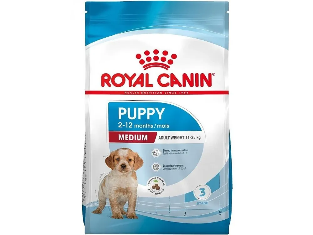 Royal Canin Dog Medium Puppy 4 kg Weekendaanbieding