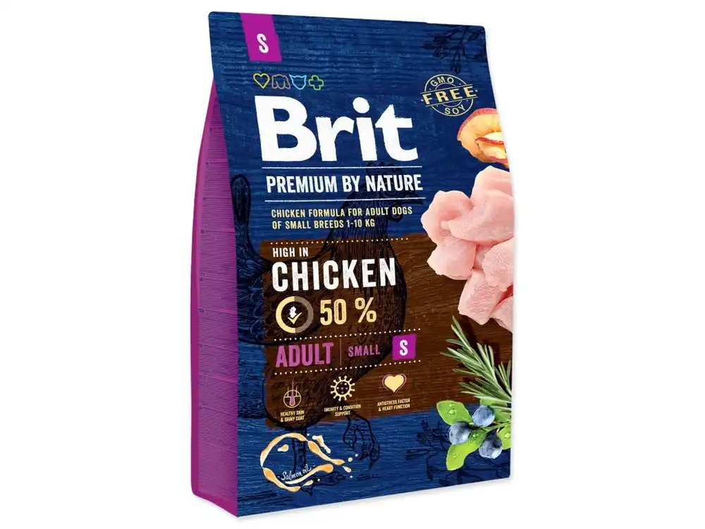Brit Premium Dog by Nature Adult S 3kg Snelle Levering
