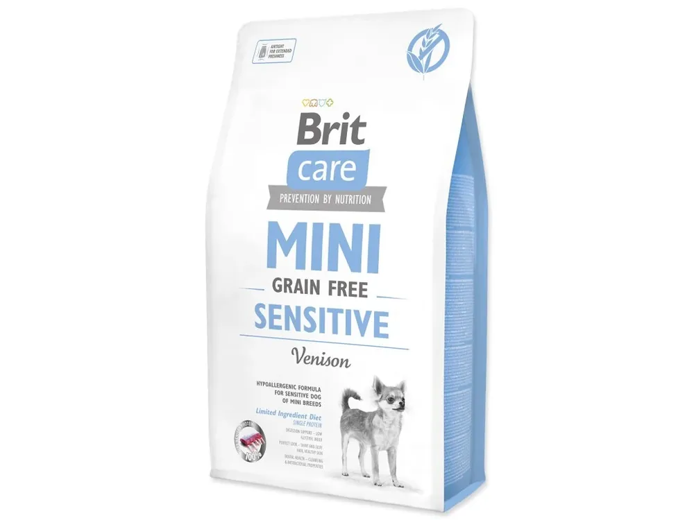 Brit Care Dog Mini Grain Free Sensitive 2kg Op = Op