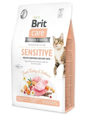Brit Care Cat GF Sensitive Healthy Digestion & Delicate Taste 2kg Finale Uitverkoop