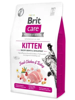 Actieprijs Brit Care Cat Grain-Free Kitten Healthy Growth & Development 2kg