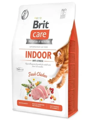 Brit Care Cat GF Indoor Anti-stress 2kg Premium