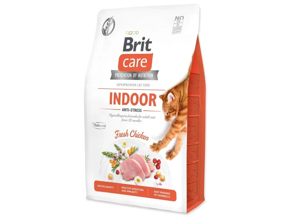 Brit Care Cat GF Indoor Anti-stress 2kg Premium