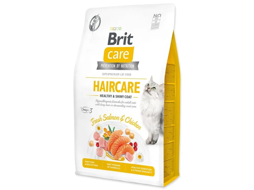 Laatste Kans Brit Care Cat GF Haircare Healthy & Shiny Coat 2kg