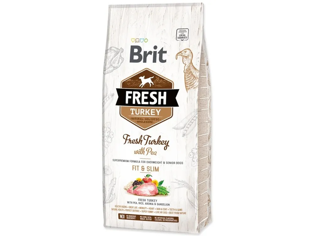 Koop Vandaag Brit Fresh Turkey with Pea 12kg