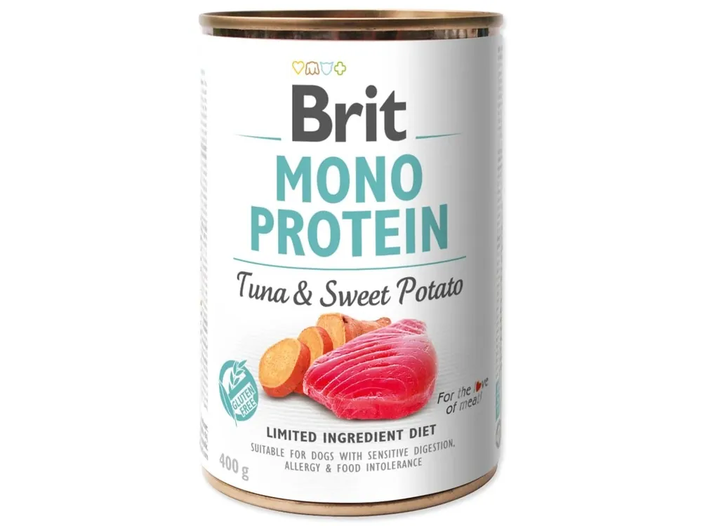 Beperkt Aanbod Brit Mono Protein Tuna & Sweet Potato 400g