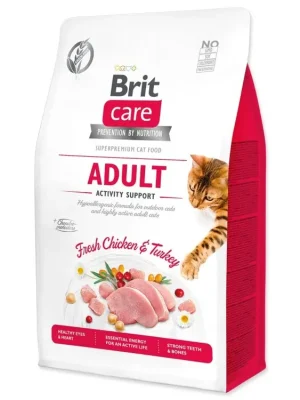 Snelle Levering Brit Care Cat GF Adult Activity Support 0,4kg