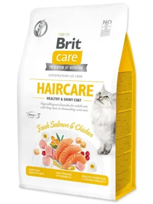 Veilige Betaling Brit Care Cat GF Haircare Healthy & Shiny Coat 0,4kg