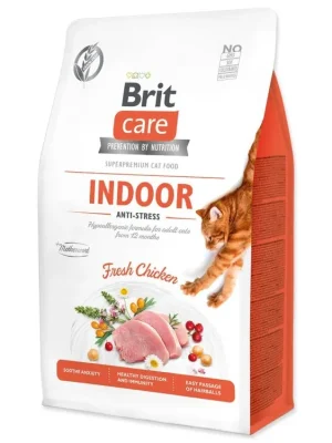 Brit Care Cat GF Indoor Anti-stress 0,4kg Tijdelijk Beschikbaar