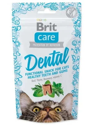 Bestel Nu Brit Care Cat Snack Dental 50 g