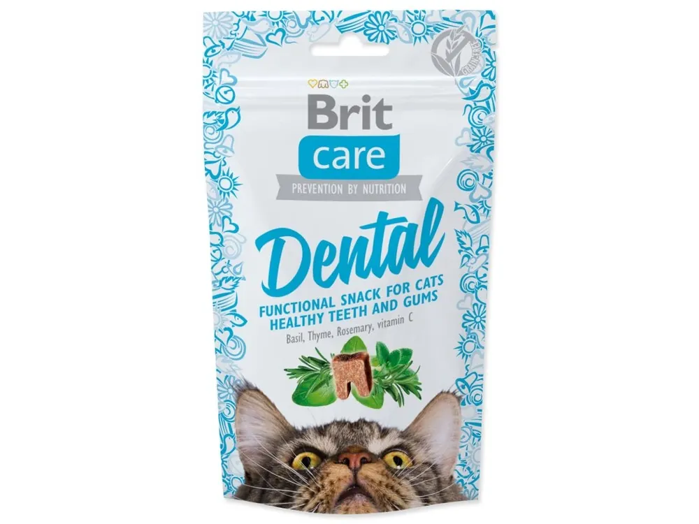 Bestel Nu Brit Care Cat Snack Dental 50 g