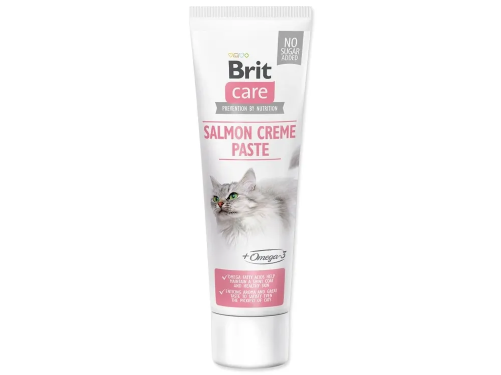 Brit Care Cat Paste Salmon creme 100g Koop Vandaag