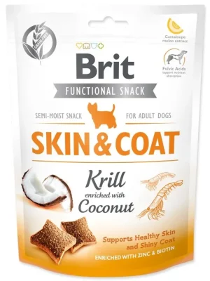 Op = Op Brit Care Dog Functional Snack Skin&Coat Krill 150g