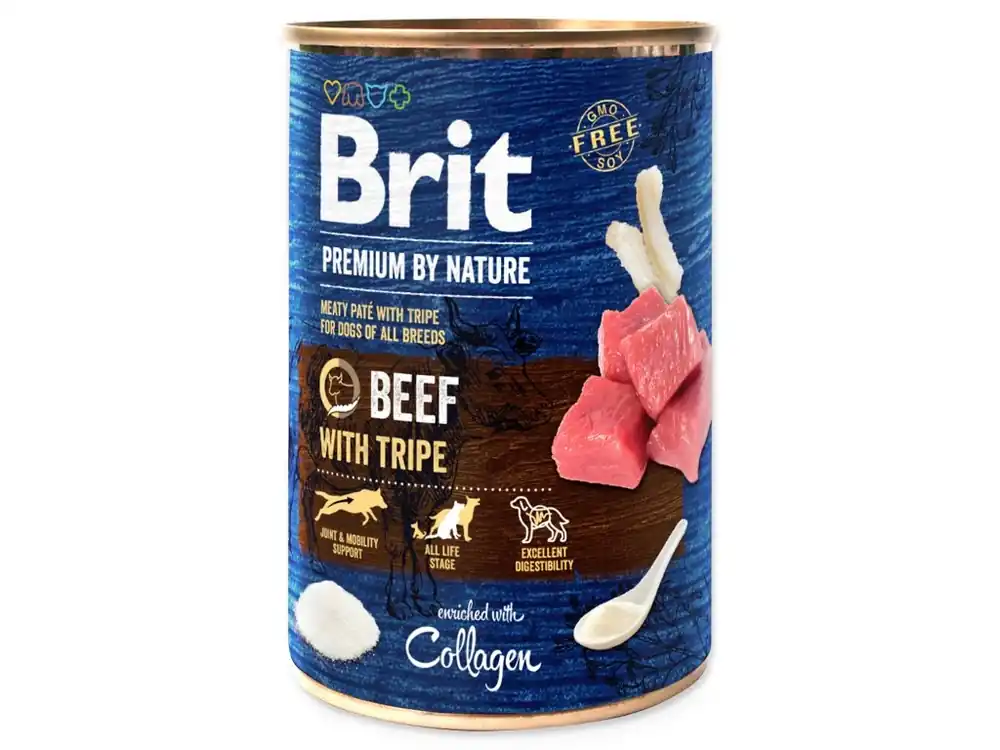 Brit Premium by Nature Beef with Tripe 400g Beperkt Aanbod